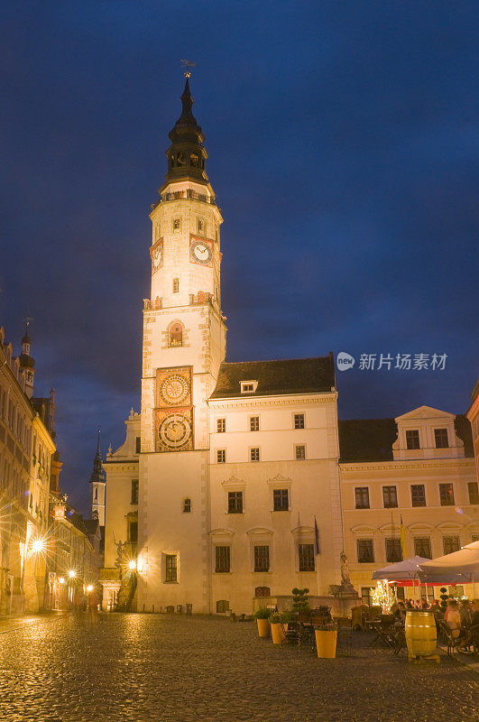 Old Town Hall in Görlitz, Saxony, Germany